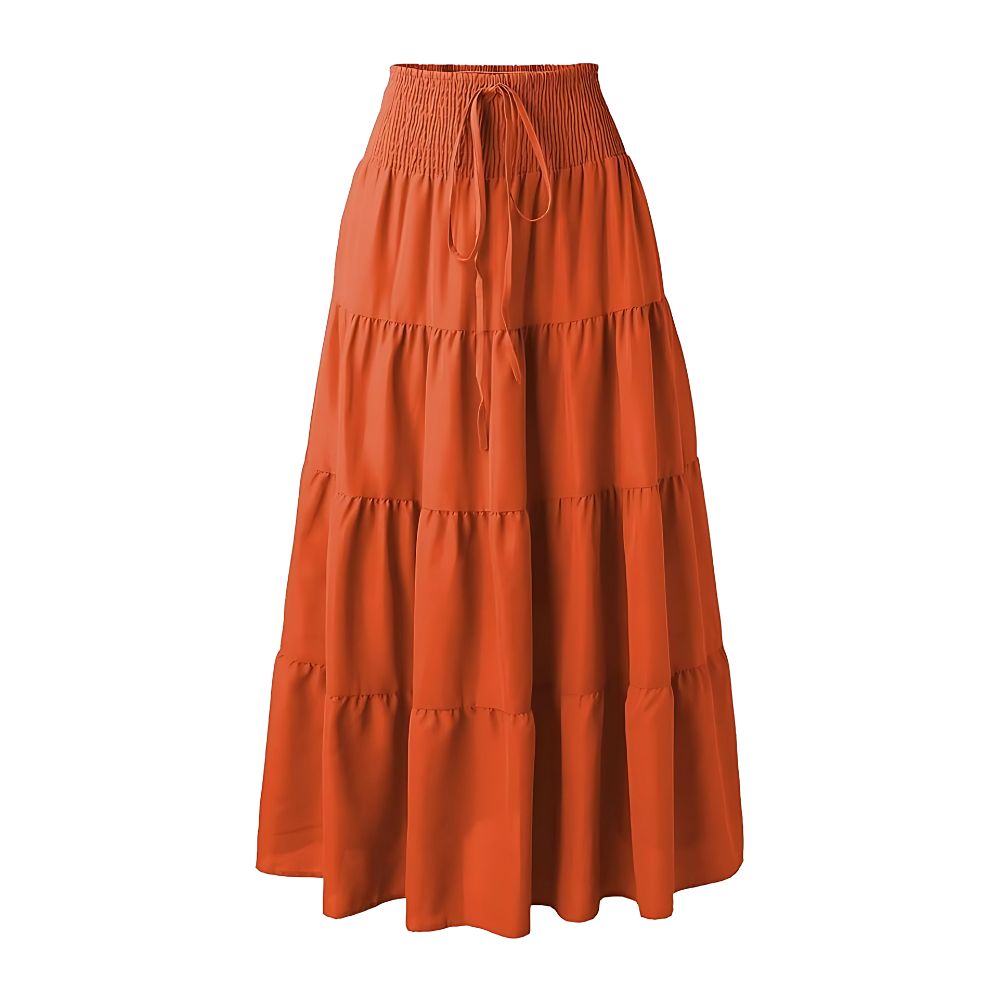 Jupe Longue Bohème Haute Taille pour Femme – Mode Élégante