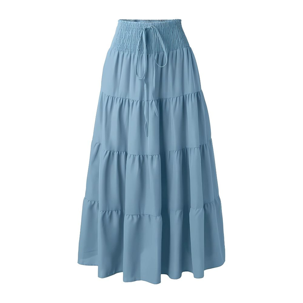 Jupe Longue Bohème Haute Taille pour Femme – Mode Élégante