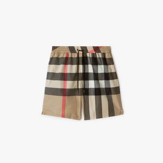 BR Britannique  short - Signature Plaid Lining