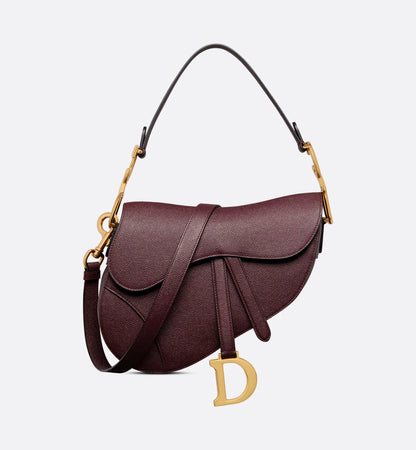Mini Sac Bandoulière Grenat - Silhouette Iconique