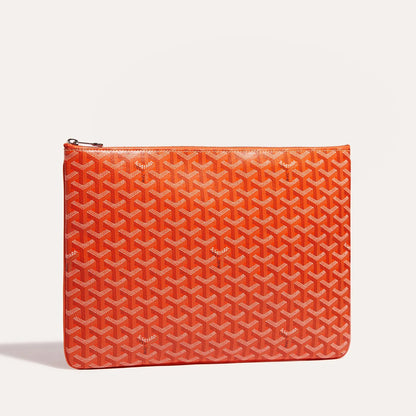 Palais Zip Pouch - Embroidered Crest