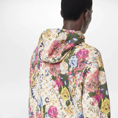LV jacket - Motif Florale - Élégance Urbaine