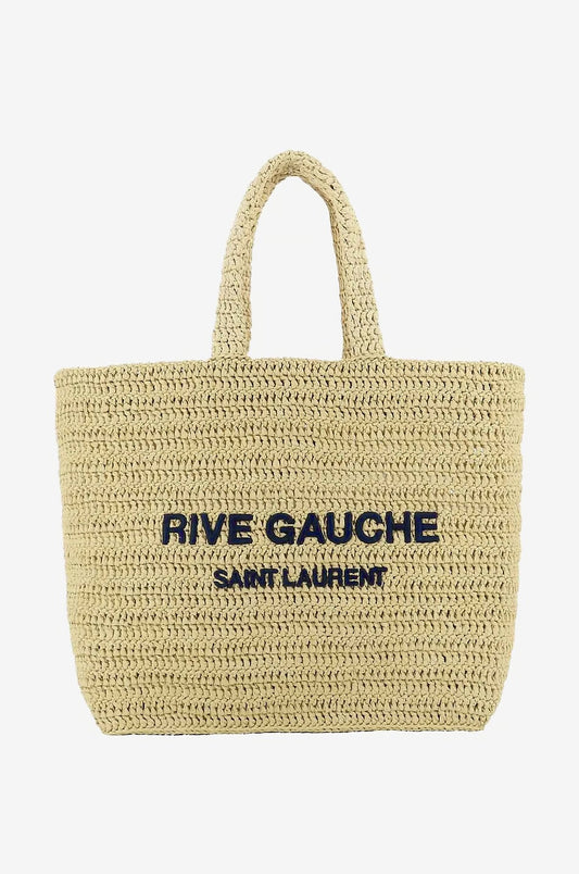 Rive gauche YSL Crochet Tote